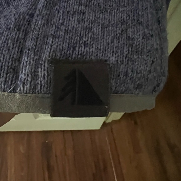 LL Bean Jacket, Blue With Grey Trim, Excellent Condition, Size Medium - Picture 9 of 9